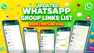 Updated WhatsApp Group Links