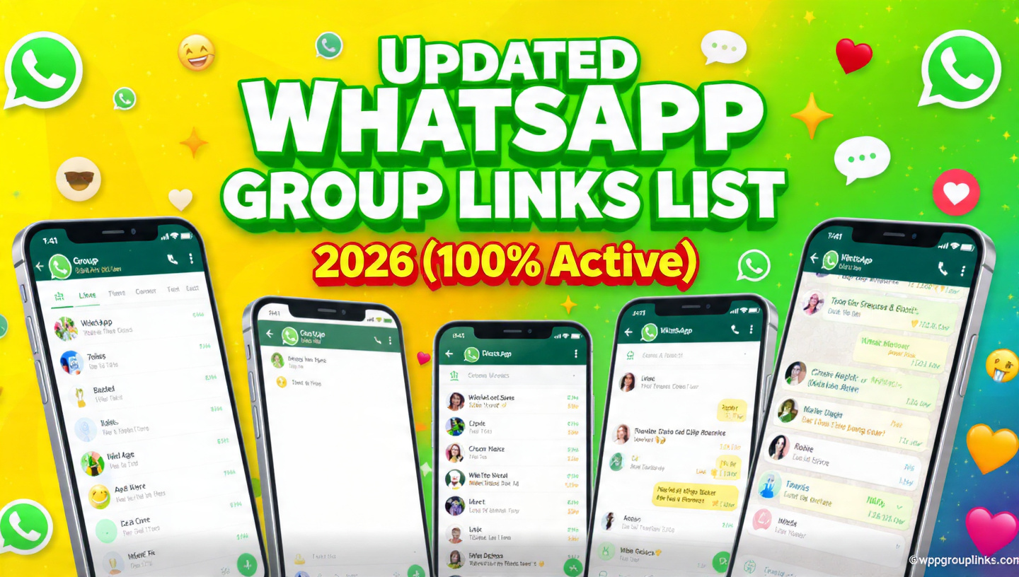 Updated WhatsApp Group Links